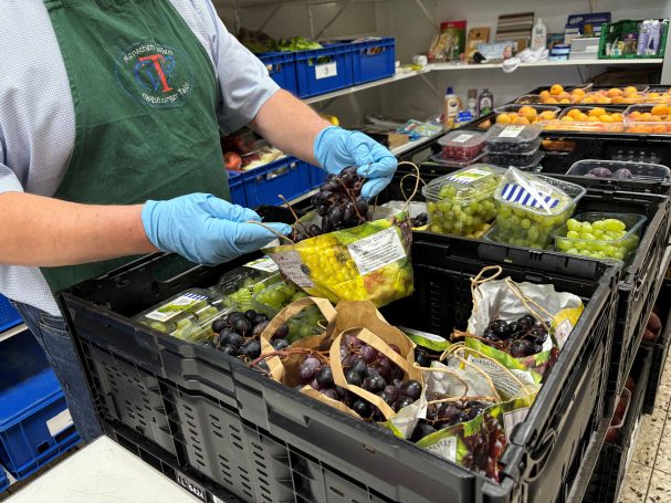 Lebensmittel werden geprüft